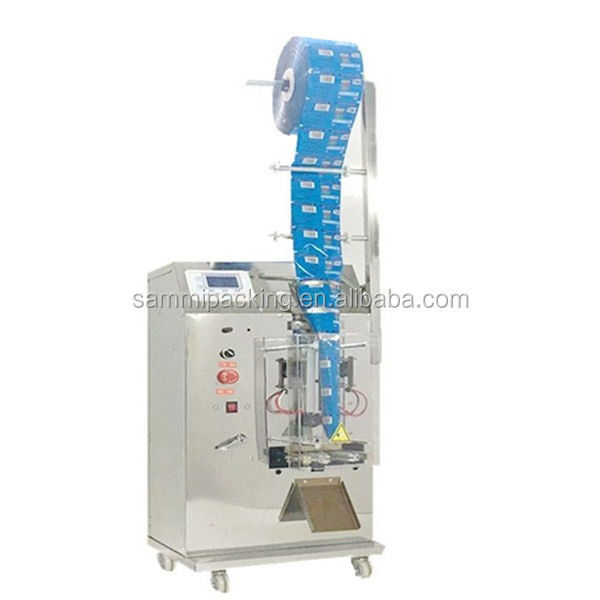Nouvelle conception 3 côtés Sceau Petite machine d'emballage verticale automatique Pure liquide Juice Sauce Pouch Machine d'emballage