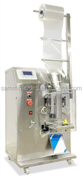 Nouvelle conception 3 côtés Sceau Petite machine d'emballage verticale automatique Pure liquide Juice Sauce Pouch Machine d'emballage