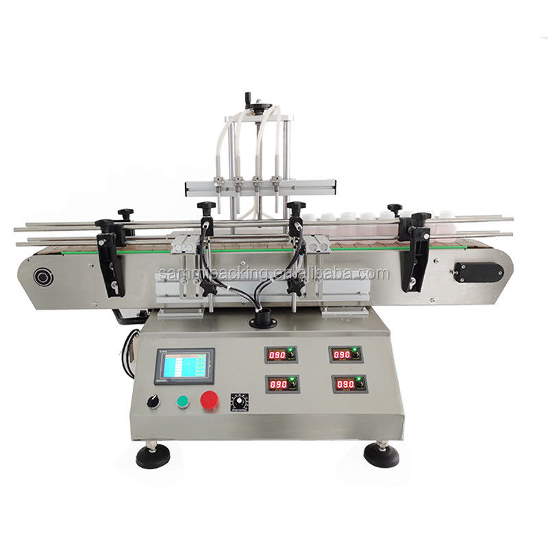 Machine automatique de remplissage de bouteilles d'huile, d'eau et de vin, bouteille de savon liquide, bouteille de remplissage de bouteilles rondes