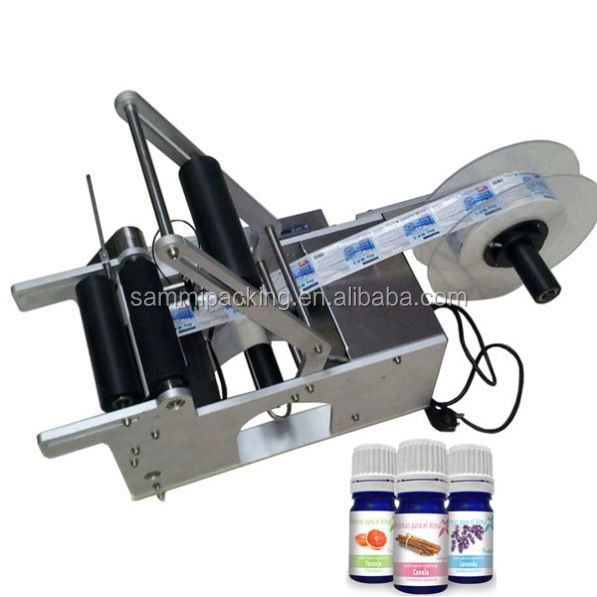 MT50 Appareil d'étiquetage semi-automatique pour bouteilles rondes Étiqueteur semi-automatique