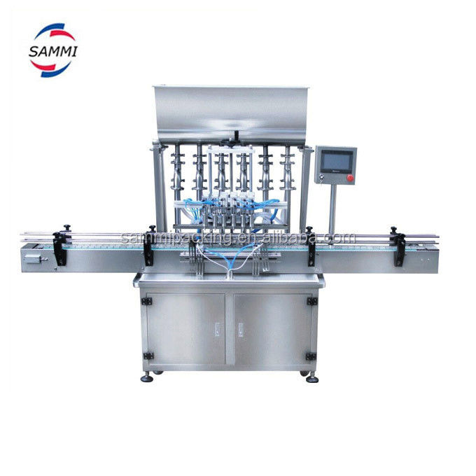 Machine automatique de remplissage et d'emballage de liquides cosmétiques Shampooing lotion corporelle pâte bouteille de remplissage de bouchon machine d'étiquetage