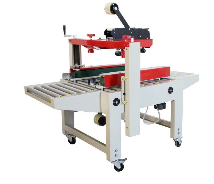FXJ-6050 En amont et en bas de l' entraînement de la ceinture de scellage de carton avec la machine de scellage de carton de ruban