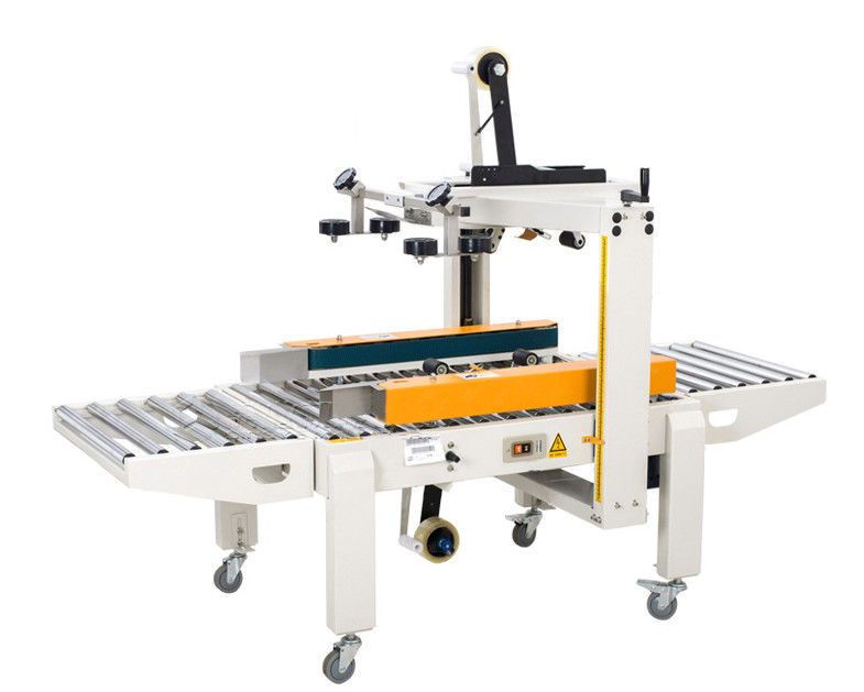 FXJ-6050 En amont et en bas de l' entraînement de la ceinture de scellage de carton avec la machine de scellage de carton de ruban