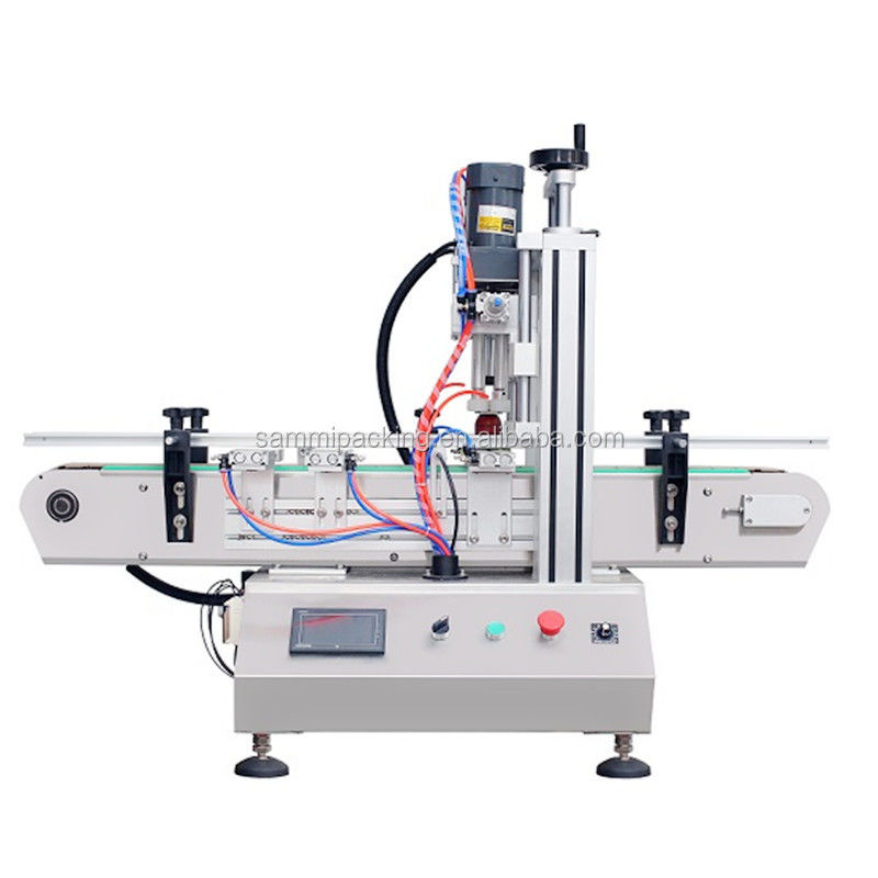 Machine de fermeture de bouteilles semi-automatique en acier inoxydable Type de bureau