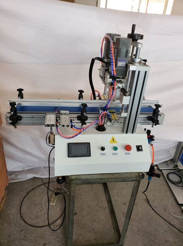 Machine de fermeture de bouteilles semi-automatique en acier inoxydable Type de bureau