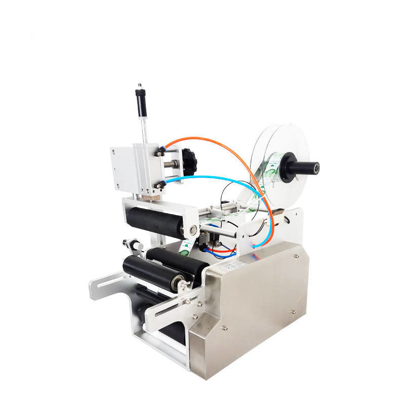 Adhésif de bureau Autocollant semi-automatique Applicateur d'étiquette de bouteille Type pneumatique