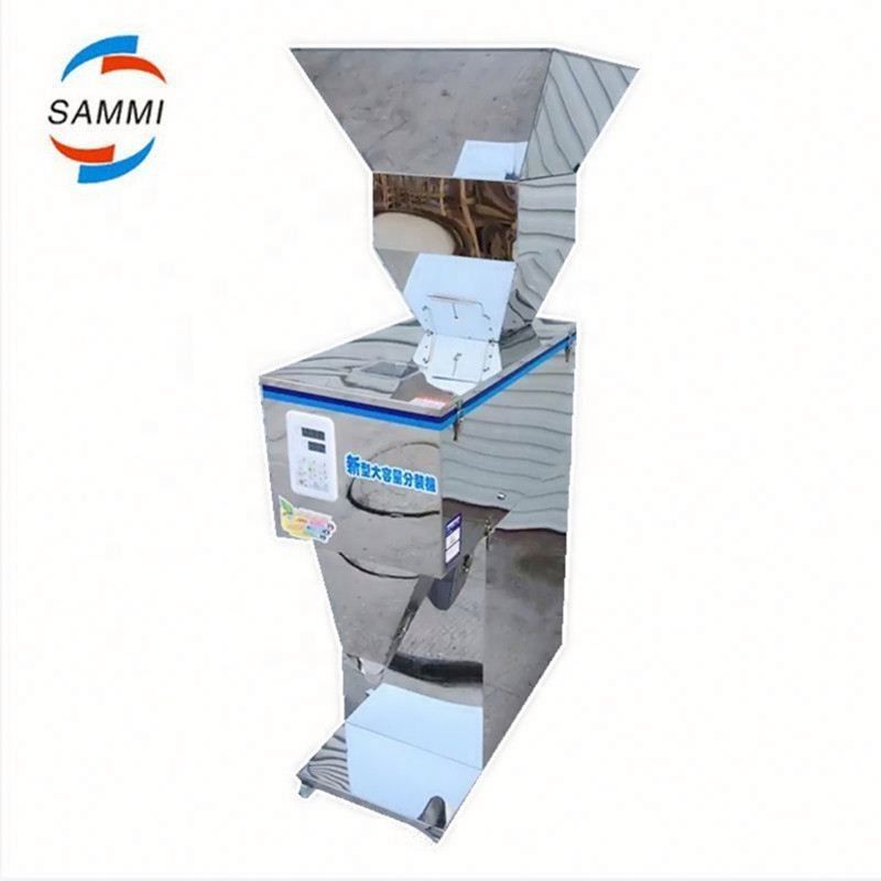 Vibration machine à peser le thé, remplisseur de poids semi-automatique pour le sac de thé aux grains de café