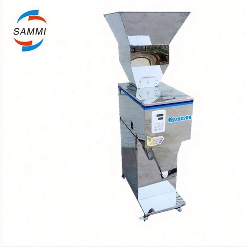 Vibration machine à peser le thé, remplisseur de poids semi-automatique pour le sac de thé aux grains de café