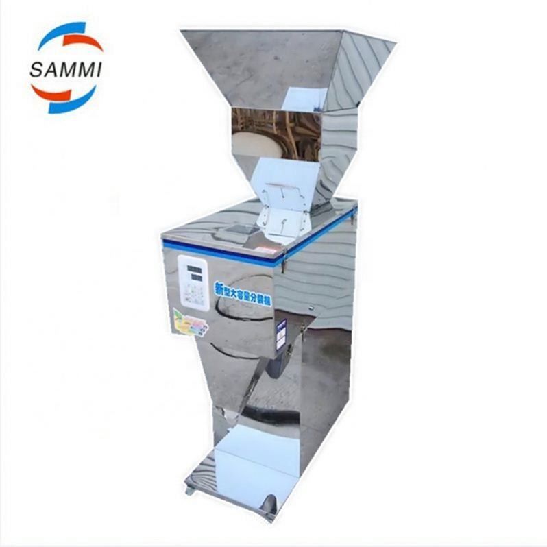 Vibration machine à peser le thé, remplisseur de poids semi-automatique pour le sac de thé aux grains de café