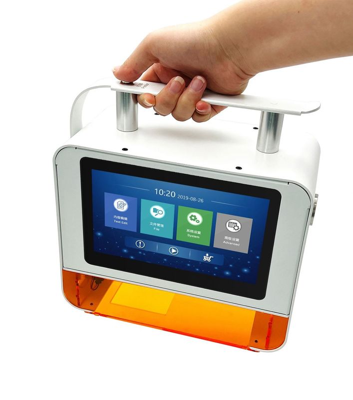 220V 50HZ Machine de marquage laser portable pour la date de péremption Code de lot Code QR