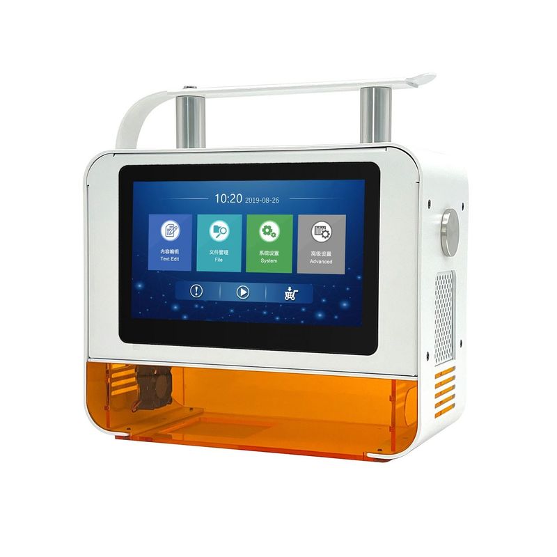 220V 50HZ Machine de marquage laser portable pour la date de péremption Code de lot Code QR