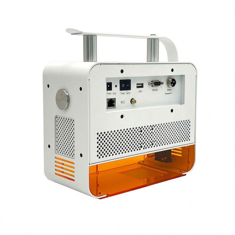 220V 50HZ Machine de marquage laser portable pour la date de péremption Code de lot Code QR