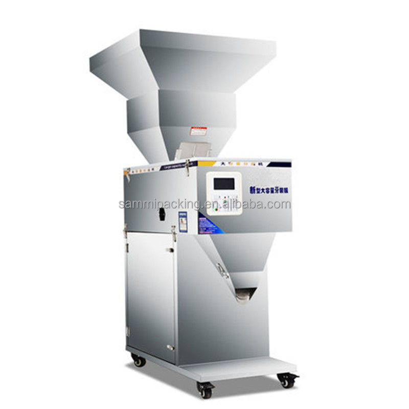 Machine de remplissage semi-automatique de poudre de 100 à 2500 g pour emballage pratique du café et des épices