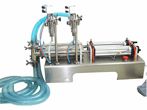 Machine de remplissage automatique de gel de douche liquide visqueux / détergent liquide pour linge / savon liquide à haute précision