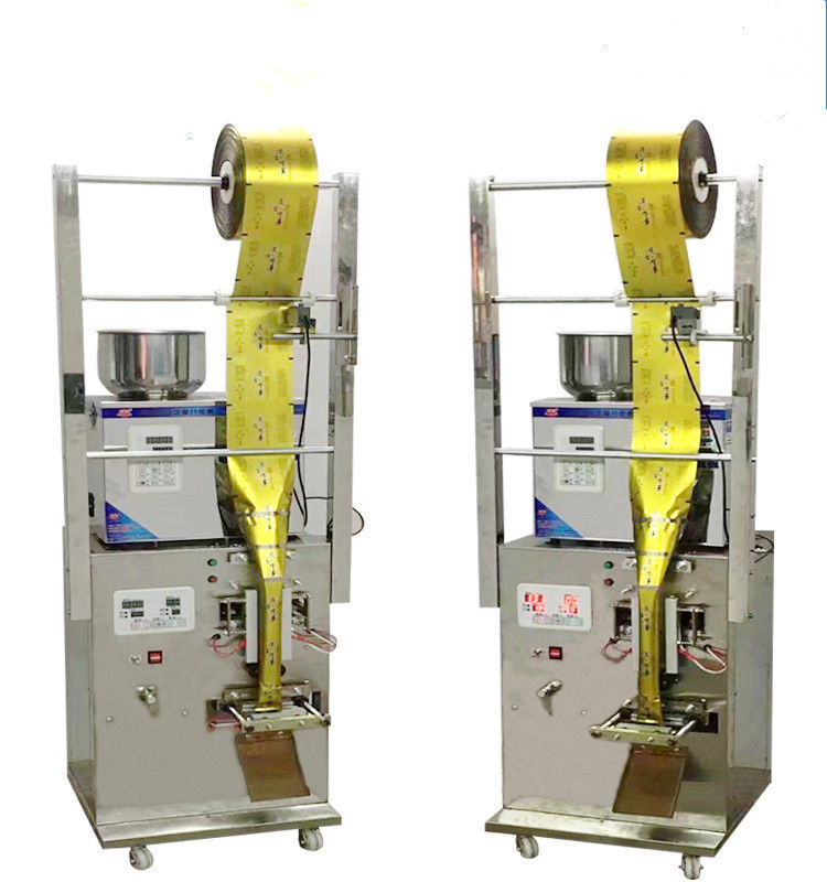 Multi-fonction granule épices sucre sac de thé emballage de forme verticale remplir machine de scellement