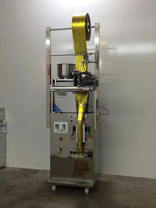 Machine électrique semi-automatique d'emballage de sacs à thé en acier inoxydable et en poudre remplie de composants moteurs fiables