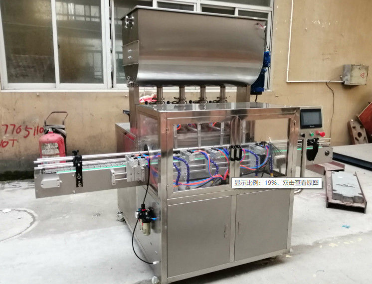 Ligne de production automatique de remplissage liquide de pâte à la crème avec machine de couverture