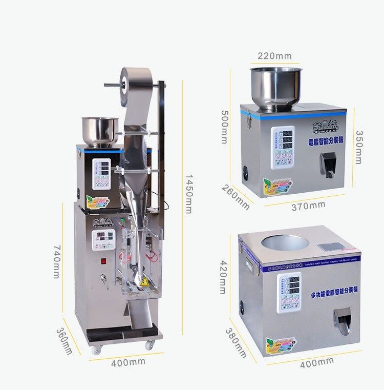 Petits sachets de pâtes en poudre machine automatique de remplissage de sacs de café et de thé machines d'emballage multifonction