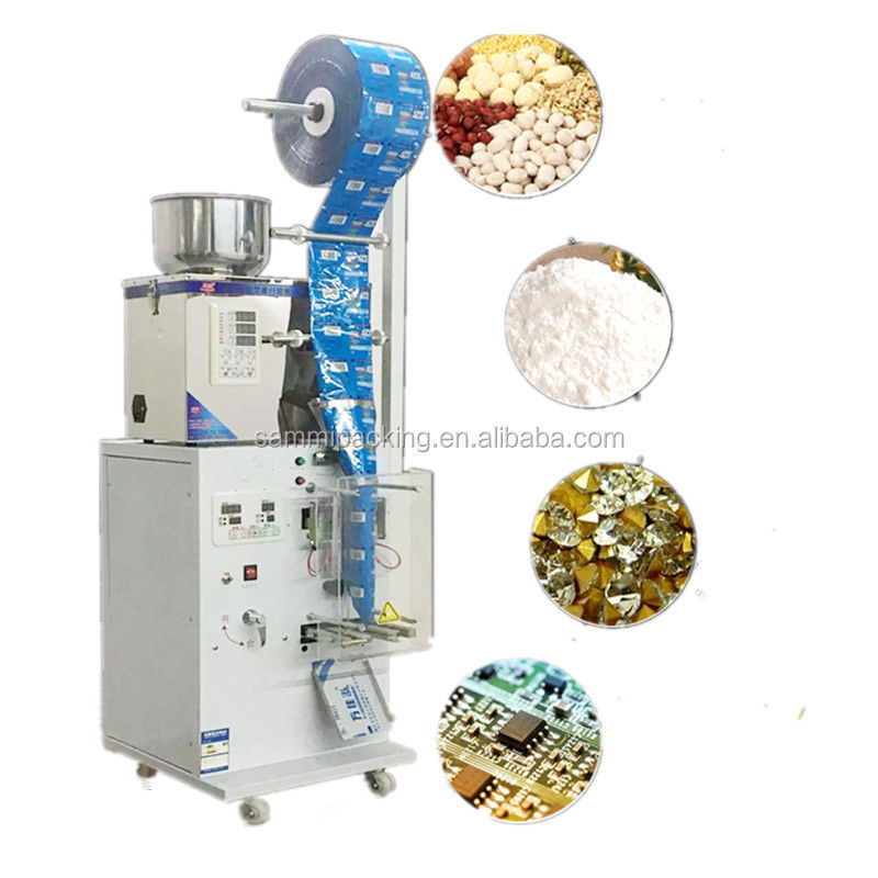 Multi-fonction granule épices sucre sac de thé emballage de forme verticale remplir machine de scellement