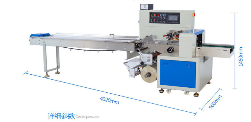 Machine d'emballage automatique à coussin durable