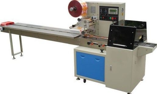Machine à emballer des biscuits horizontaux pour le pain au fromage au chocolat