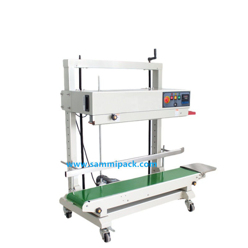 FRD-1200V Machine électrique semi-automatique d'étanchéité thermique pour l'étanchéité continue verticale des sacs en plastique pour les boissons