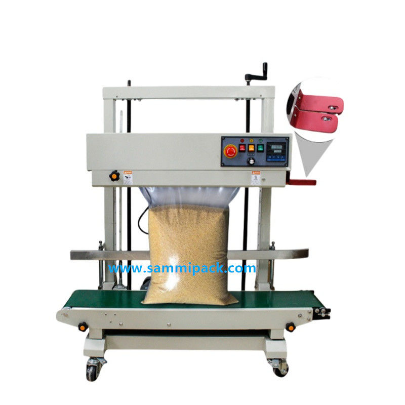FRD-1200V Machine électrique semi-automatique d'étanchéité thermique pour l'étanchéité continue verticale des sacs en plastique pour les boissons