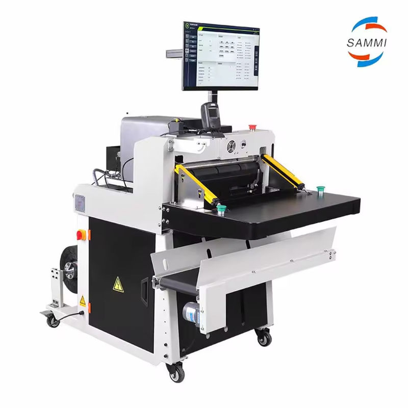 Scanner automatique de code à barres Impression expresse en feuille de PE sacs en rouleau Sacage Étiquettes adhésives Fermeture d'emballage