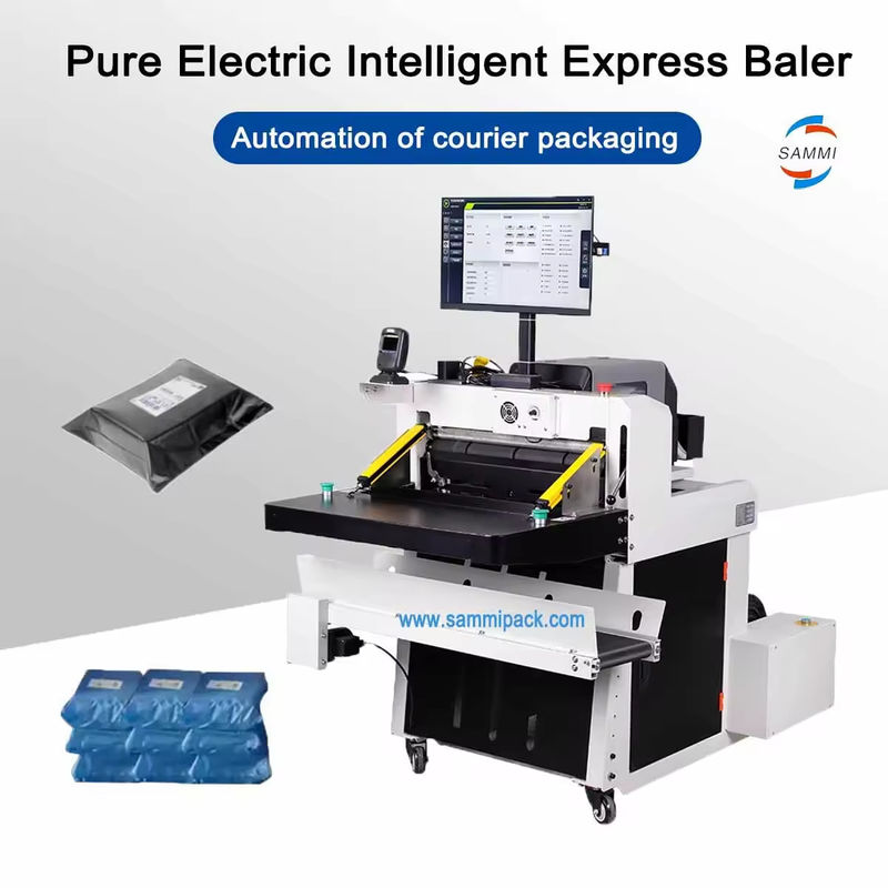 Scanner automatique de code à barres Impression expresse en feuille de PE sacs en rouleau Sacage Étiquettes adhésives Fermeture d'emballage