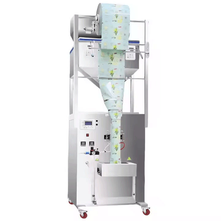Machine de remplissage semi-automatique à deux têtes de gros poids pour les grains de soja