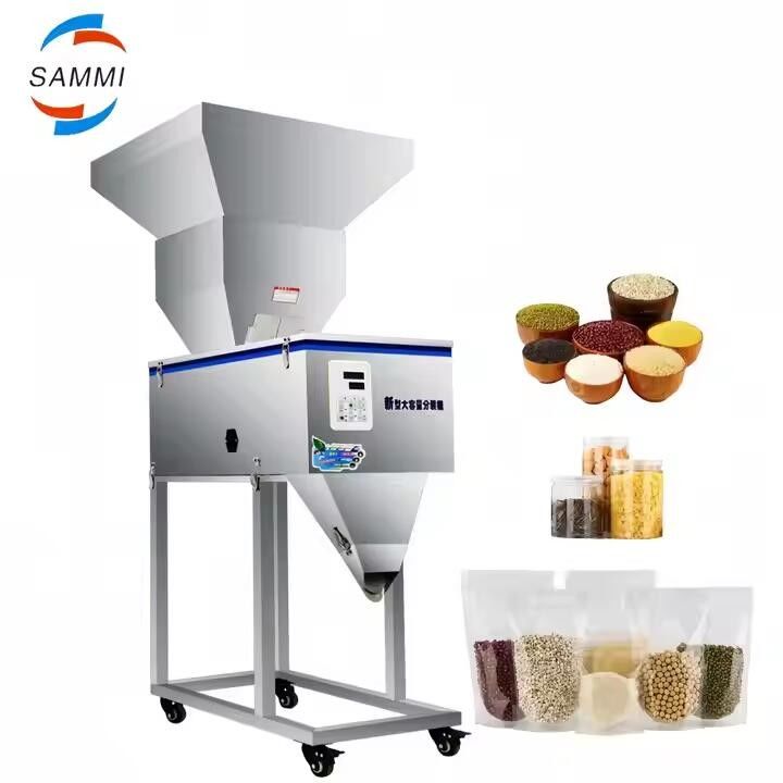 Automatique 100-2500G machine à épices / café / détergent poudre pour sachets sacs cartons sacs pour l'eau thé boisson riz