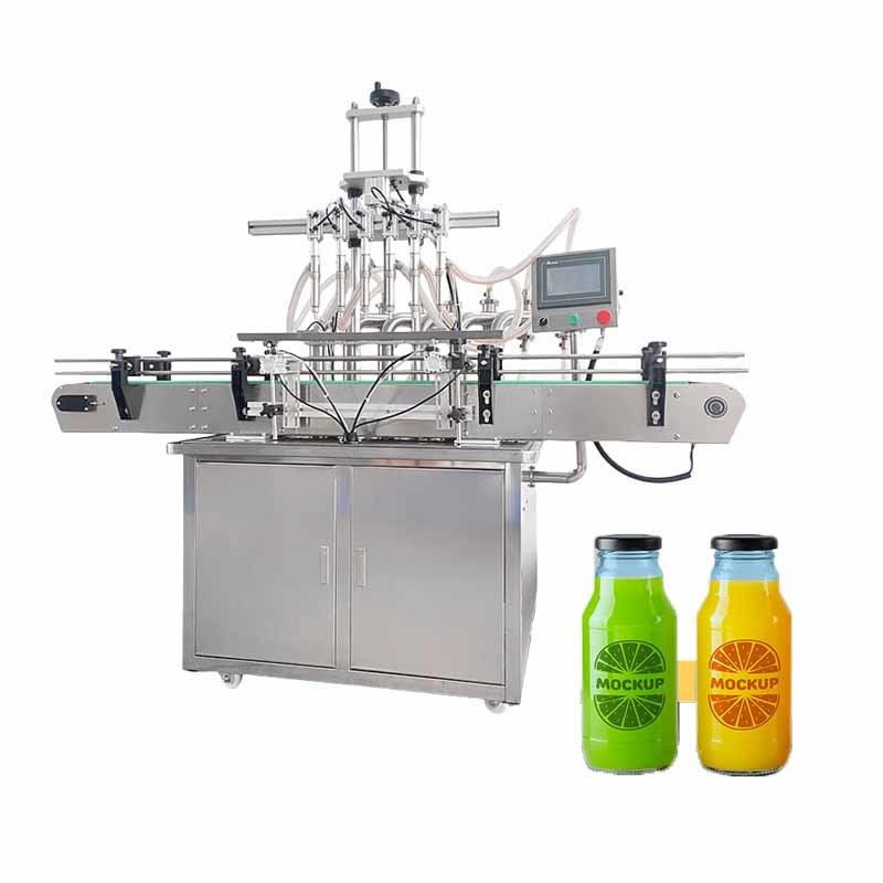 Automatique savon liquide lavage des mains shampooing détergent liquide cosmétique bouteille de remplissage de bouchon d'étiquetage machine de production