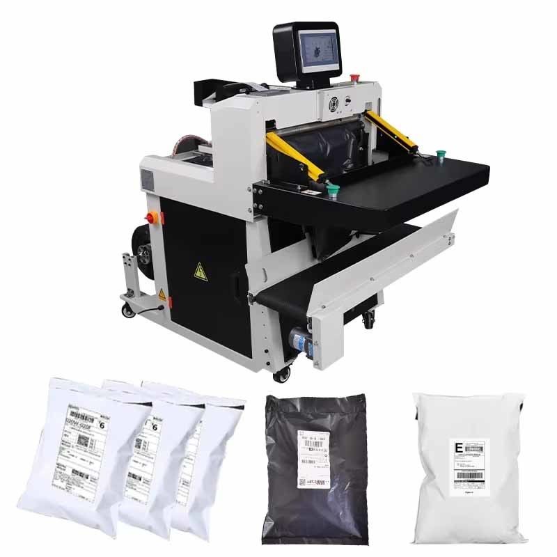 Machine d'emballage en PE noir pour le commerce électronique professionnel Express Pour l'emballage de sacs de nécessités quotidiennes Chaussures Vêtements et jouets