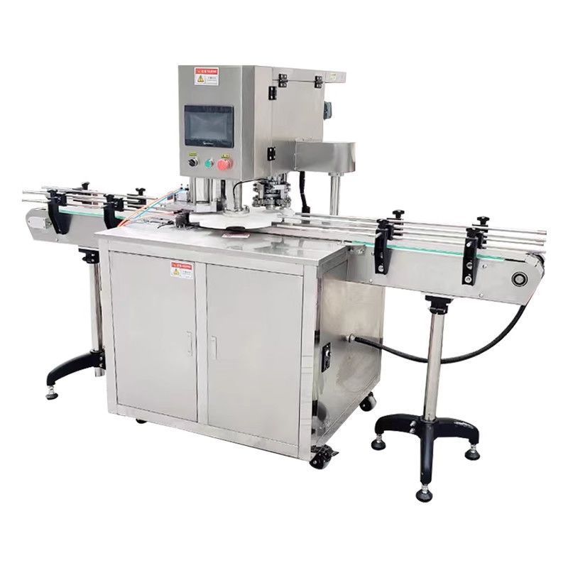 DFJ-160 Can Seamer Fermeture du thon Pâte étain Pet Aluminium Can Sealing Machine de couture