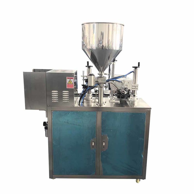 Machine automatique de remplissage et d'étanchéité des tubes de crème cosmétique