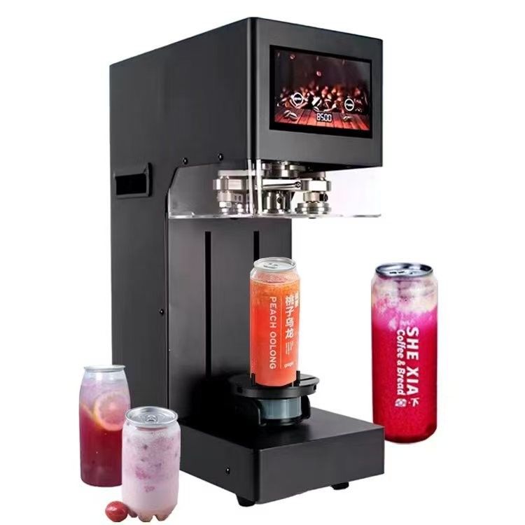 Machine d'étanchéité électrique pour un fonctionnement facile de l'industrie Aliments en conserve Snacks Papier de thé Boîte de conserve