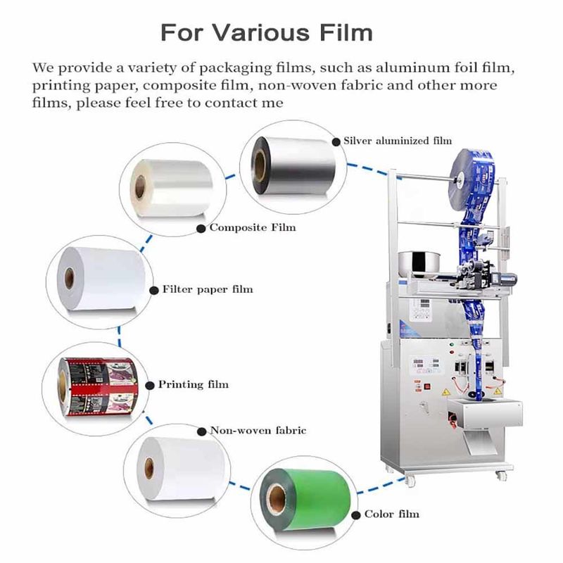500 grammes de Yerba Mate Granules machine automatique d'emballage d'épices pour l'eau jus d'huile thé boîtes en plastique sacs médicaux