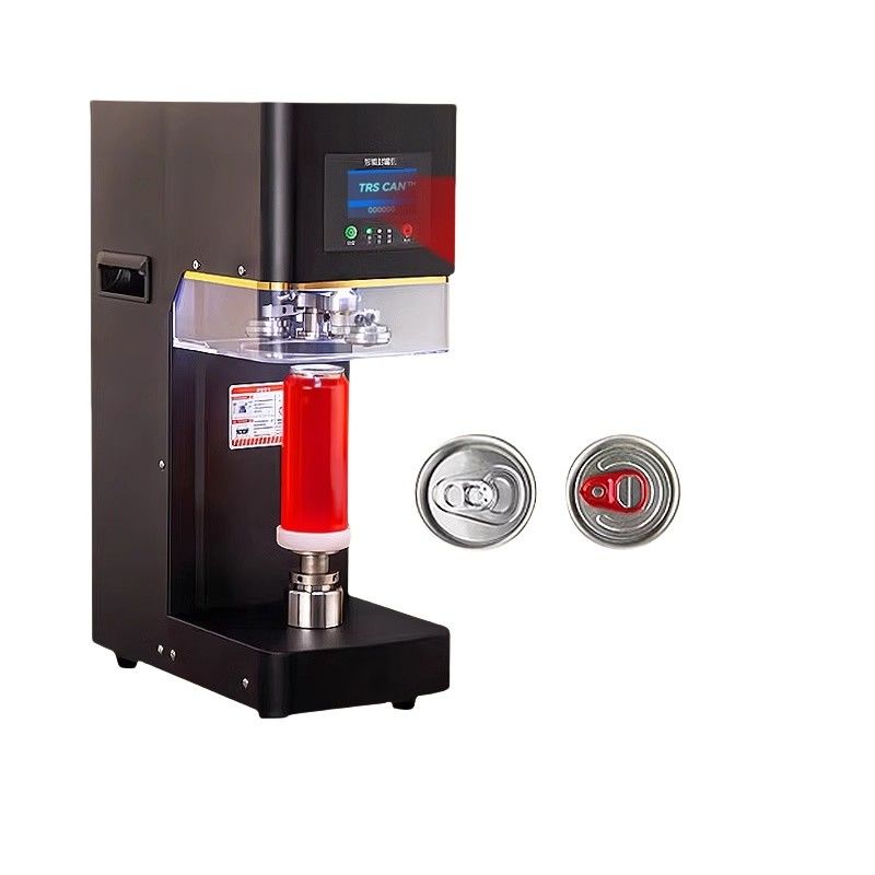 Machine de scellement automatique pour les emballages métalliques de thé à bulles En anglais