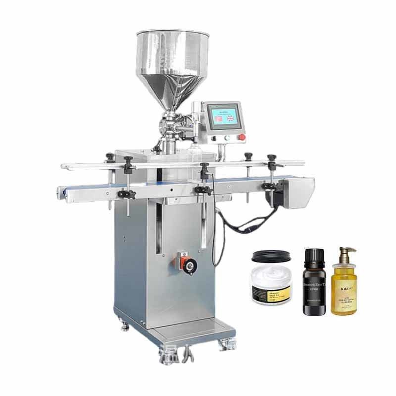 2025 nouvelle machine automatique de remplissage de pâte liquide chaude sauce verticale jus de piment sauce de miel machine d'emballage avec convoyeur