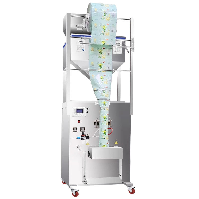 Machine d'emballage automatique de nourriture sèche de plus grande capacité, ensacheuse à soudure arrière pour céréales, noix, épices en poudre, précision 0,2G