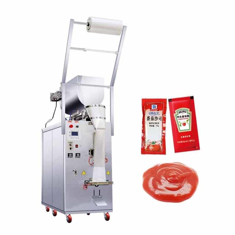 Machine d'emballage automatique multifonctionnelle à poche de tomate, pâte de tomate, ketchup liquide, sachet de pâte, à prix compétitif
