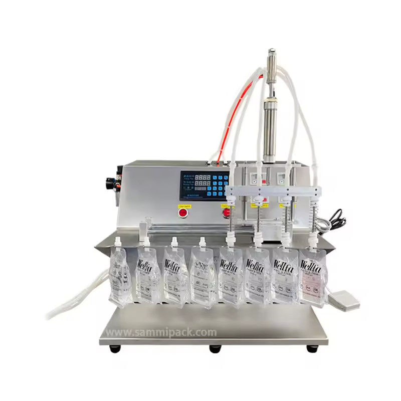 Machine à emballer à haute vitesse avec poche à canne à miel pour remplir et recouvrir le liquide SM-3500L