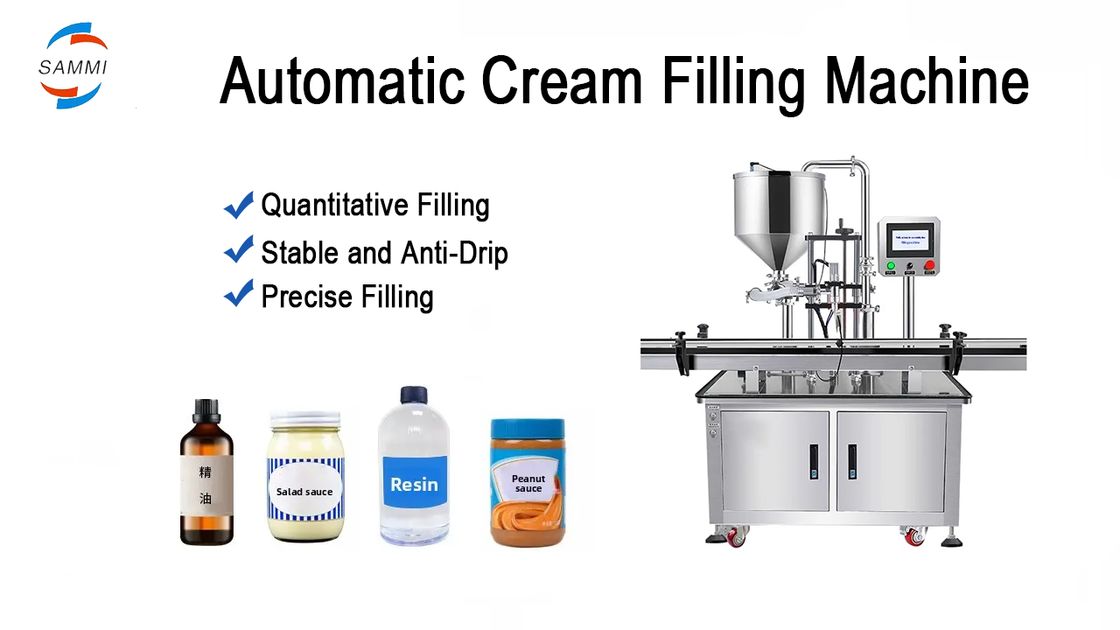 Facile d'utilisation pompe à servo rotor entièrement automatique machine de remplissage de liquide de pâte pour le miel liquide visqueux beurre d'arachide ketchup