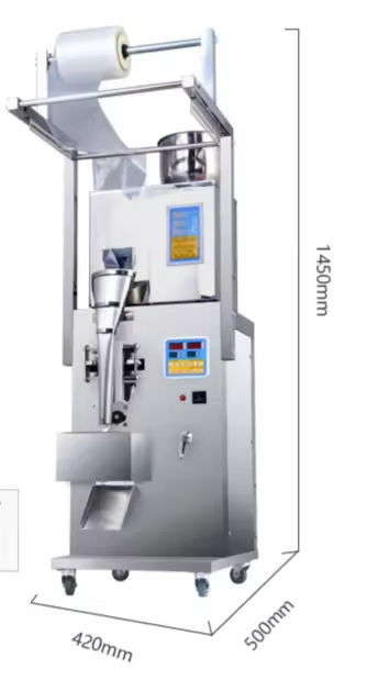 High Efficiency Spiral Back Seal Packing Machine for Granule Powder Herbal Dried Fruit Sunflower Seeds Goji in Plastic Bags