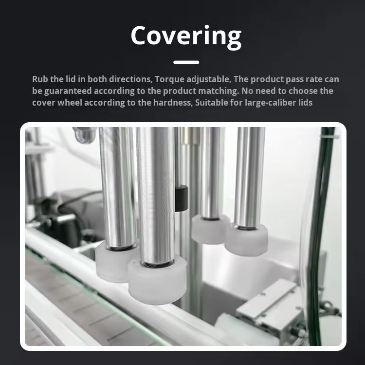 Machine de remplissage et de bouchage automatique de liquide à pompe magnétique à 4 têtes à haute vitesse pour bureau pour le remplissage et le bouchage automatiques de boissons et d'eau