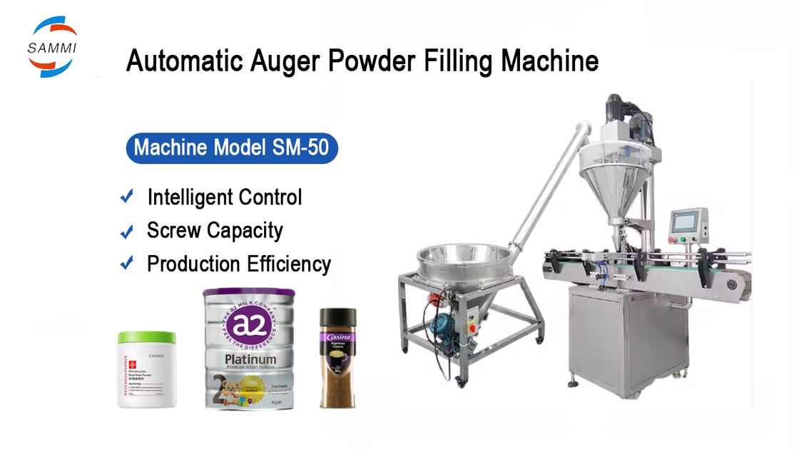 Machine de remplissage semi-automatique de poudre de haute précision pour la poudre, la farine, les épices, le sucre, les granulés pour les bouteilles en poche