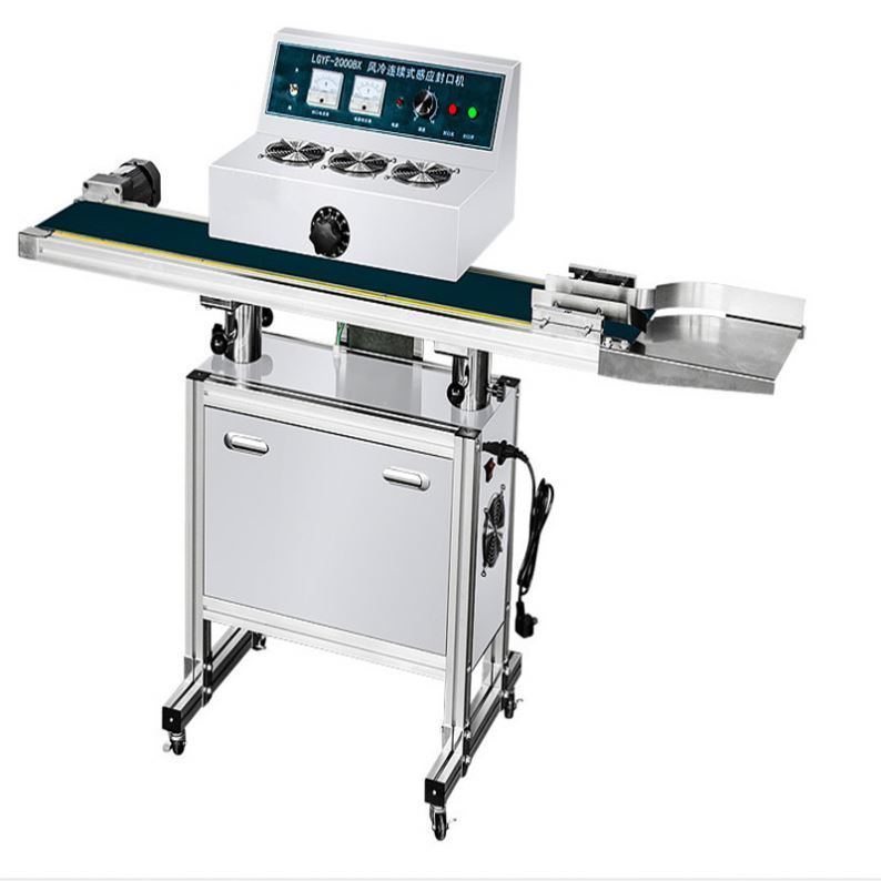 Machine d'étanchéité automatique par induction avec convoyeur (20-120 mm) (machine d'étanchéité automatique en feuille d'aluminium, étancheur par induction automatique)