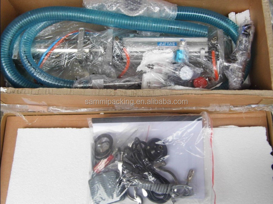 100 à 1000 ml de machine de remplissage à aspiration horizontale, remplisseur de liquide à piston manuel