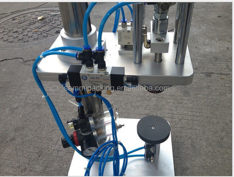 Fermeture de bouteille par scellant semi-automatique Outil de crimping Machine de couvercle pour flacon de parfum