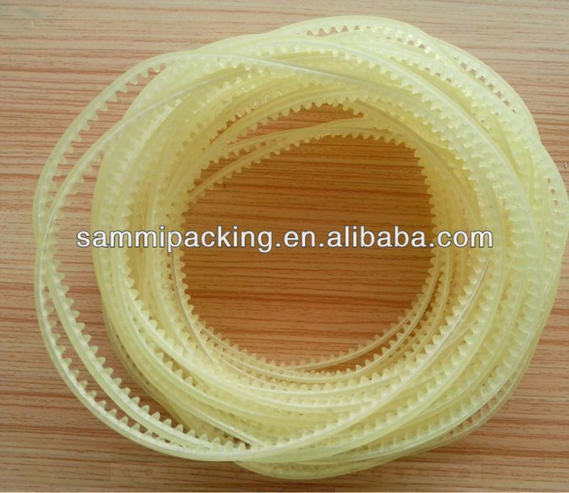 Prix de gros Ceinture dentée de haute qualité Ceinture d'engrenage pour la machine d'étanchéité du scelleur de bande